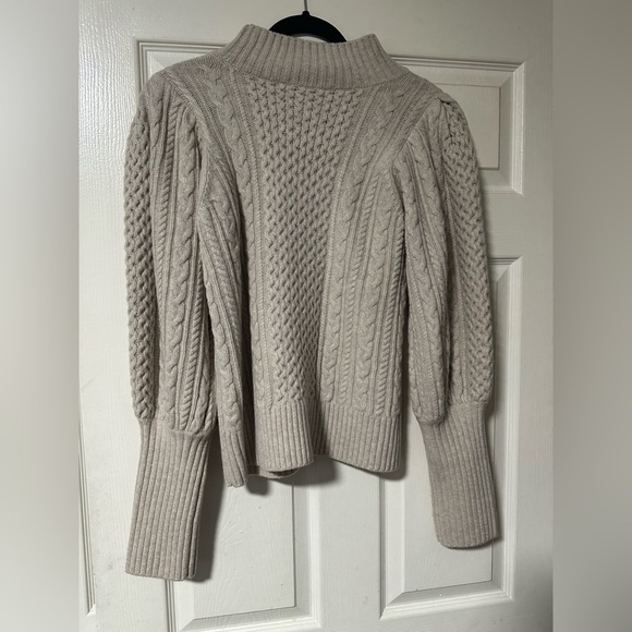 NTW SEA NEW YORK CUT OUT CABLE SWEATER - Picture 6 of 6